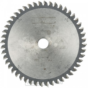 40-es sorozatú fűrészlap körfűrészhez 165x20mm 48z TCG -5° DeWALT DT4087 40-es sorozatú fűrészlap körfűrészhez 165x20mm 48z TCG -5° DeWALT DT4087 gallery main image