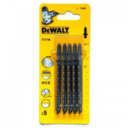 Fűrészlap fához 60mm-ig gyors vágás 100mm-es szúrófűrészekhez 5db DeWALT DT2166