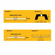 Lapos fém csiszolótárcsa 115x22,2mm x 80G lapos típus 27 DeWALT DT3294 Előnézet 