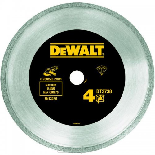 Dia penge Laser 4 csempékhez 230x22,2mm DeWALT DT3738