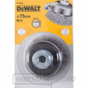 Drótkefe lemez hullámos huzal hossza 23mm átmérő 75mm DeWALT DT3488 szögcsiszolóhoz DeWALT DT3488 gallery main image