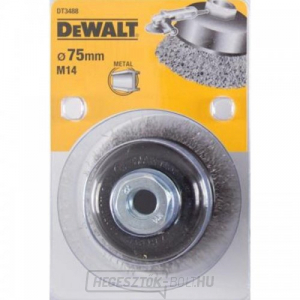 Drótkefe lemez hullámos huzal hossza 23mm átmérő 75mm DeWALT DT3488 szögcsiszolóhoz DeWALT DT3488 Drótkefe lemez hullámos huzal hossza 23mm átmérő 75mm DeWALT DT3488 szögcsiszolóhoz DeWALT DT3488 gallery main image