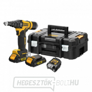 Akkumulátoros szegecselő 4,8 mm-es szegecsekhez 18V 2x2,0Ah DeWALT DCF403D2GT 18V 2x2,0Ah DeWALT DCF403D2GT Akkumulátoros szegecselő 4,8 mm-es szegecsekhez 18V 2x2,0Ah DeWALT DCF403D2GT 18V 2x2,0Ah DeWALT DCF403D2GT gallery main image