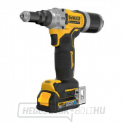 Akkumulátoros szegecselő 4,8 mm és 6,4 mm közötti szegecsekhez 18V 2x1,7Ah DeWALT DCF414E2GT DCF414E2GT Előnézet 