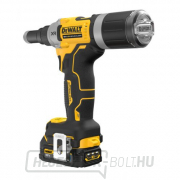 Akkumulátoros szegecselő 4,8 mm és 6,4 mm közötti szegecsekhez 18V 2x1,7Ah DeWALT DCF414E2GT DCF414E2GT náhled