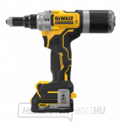 Akkumulátoros szegecselő 4,8 mm és 6,4 mm közötti szegecsekhez 18V 2x1,7Ah DeWALT DCF414E2GT DCF414E2GT náhled