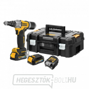 Akkumulátoros szegecselő 4,8 mm és 6,4 mm közötti szegecsekhez 18V 2x1,7Ah DeWALT DCF414E2GT DCF414E2GT Akkumulátoros szegecselő 4,8 mm és 6,4 mm közötti szegecsekhez 18V 2x1,7Ah DeWALT DCF414E2GT DCF414E2GT gallery main image