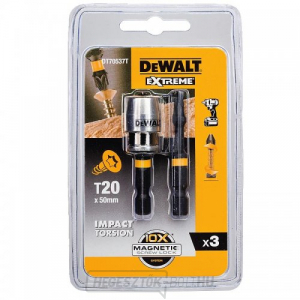 Torziós bitek 2xT20 50mm mágneses tartó DeWALT DT70537T Torziós bitek 2xT20 50mm mágneses tartó DeWALT DT70537T gallery main image