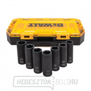 DeWALT DWMT74737-0 7 darabos kiterjesztett ütvecsavaros dugókulcs-készlet 1/2