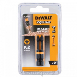 Torziós bit készlet Pz2x50mm 2db DeWALT DT70531T DT70531T