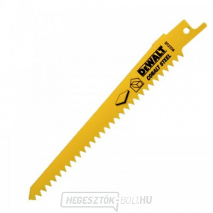 Bimetál gipszfűrészlap forgács nélkül kardfűrészhez 152mm 5db DeWALT DT2356 DeWALT DT2356 gallery main image