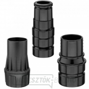 3 darabos adapterkészlet DWV9000/DWV9120/DWV9130 a DeWALT DWH DWV9210 elszívó rendszerhez 3 darabos adapterkészlet DWV9000/DWV9120/DWV9130 a DeWALT DWH DWV9210 elszívó rendszerhez gallery main image