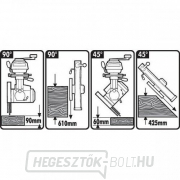 Fűrész radiális karral 300mm 230V DeWALT DW721KN 230V DeWALT DW721KN Előnézet 