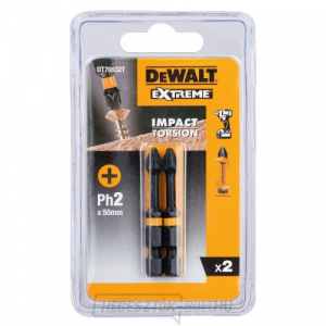 Ph2x50mm 2db DeWALT DT70532T torziós bit készlet Ph2x50mm DeWALT DT70532T