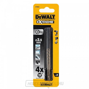 HSS-E COBALT 3,5x70mm (2db) DeWALT DT4903 HSS-E COBALT 3,5x70mm (2db) DeWALT DT4903 gallery main image