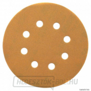 Tépőzáras csiszolókorong K120 125mm 10db DeWALT DT3105 excentrikus csiszolókhoz Tépőzáras csiszolókorong K120 125mm 10db DeWALT DT3105 excentrikus csiszolókhoz gallery main image