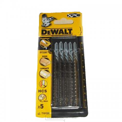 Fűrészlap laminált lemezekhez 40mm-ig extra tiszta vágás 100mm 5db DeWALT DT2207 Fűrészlap laminált lemezekhez 40mm-ig extra tiszta vágás 100mm 5db DeWALT DT2207 gallery main image