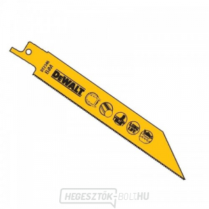 Bontófűrészlap fémhez 3mm-ig akkus kardfűrészhez 152mm 5db DeWALT DT2346 DeWALT DT2346 gallery main image