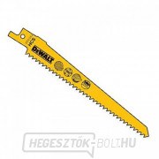 Fűrészlapok fához és műanyaghoz finom, gyors ívű vágás kardfűrészhez 152mm 5db DeWALT DT2362 gallery main image