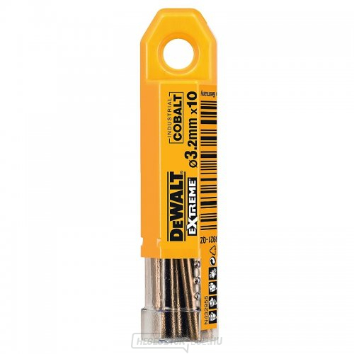 HSS-E COBALT 3,2×65mm (10db) DeWALT DT4921