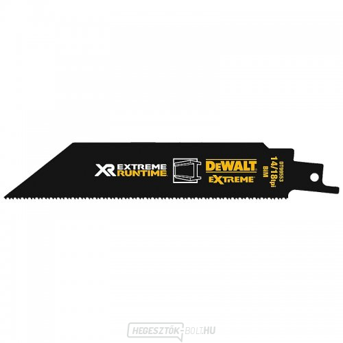 Fém fűrészlap kardfűrészhez 152mm 5db DeWALT FLEXVOLT DT99553 DeWALT FLEXVOLT DT99553