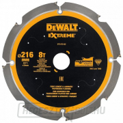 Fűrészlap cement farostlemezhez és laminált lemezhez 216x30mm 8z DeWALT DT1473 gallery main image