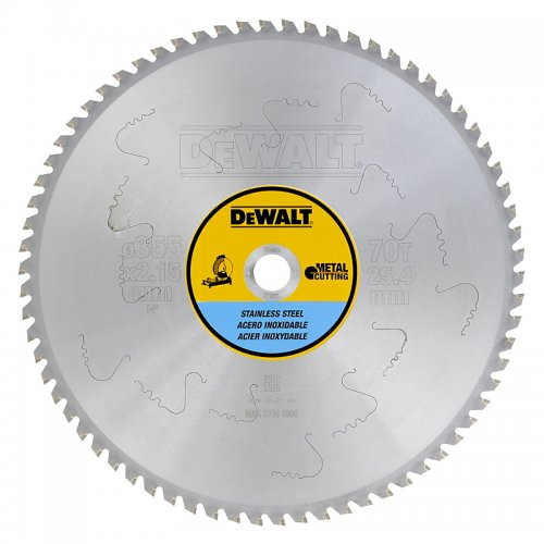Fűrészlap fémvágáshoz 355x25,4mm 70z EXTREME DeWALT DT1921 DeWALT DT1921