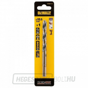 Fém fúrószár 10,5 mm HSS-G Fekete Előnézet 
