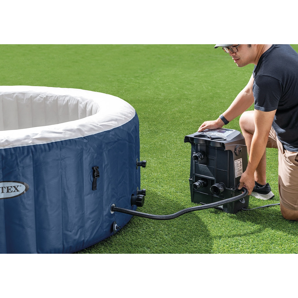 Whirlpool felfújható medence Pure Spa - Bubble HWS - kék - Intex 28486EX Előnézet 