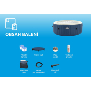 Whirlpool felfújható medence Pure Spa - Bubble HWS - kék - Intex 28486EX Előnézet 