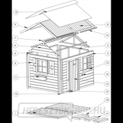 Gyerek faház Chata náhled
