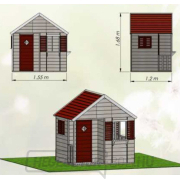 Gyermek faház Nyári villa náhled