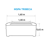 MSPA TRIBECA Whirlpool Előnézet 