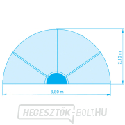 Marimex Pool House Control tetőfedés - 4,57 m keretes medencékhez Előnézet 