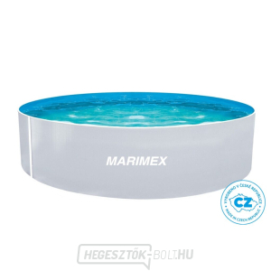 Medence Orlando 3,66x0,91 m tartozékok nélkül - fehér téma Medence Orlando 3,66x0,91 m tartozékok nélkül - fehér téma gallery main image