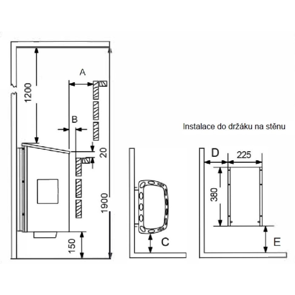 Szauna kályha SAWO Mini NB Trendline - 3,6kW Előnézet 