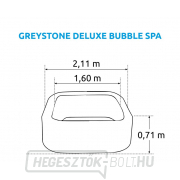 Whirlpool Greystone Deluxe Bubble Spa 4 Előnézet 
