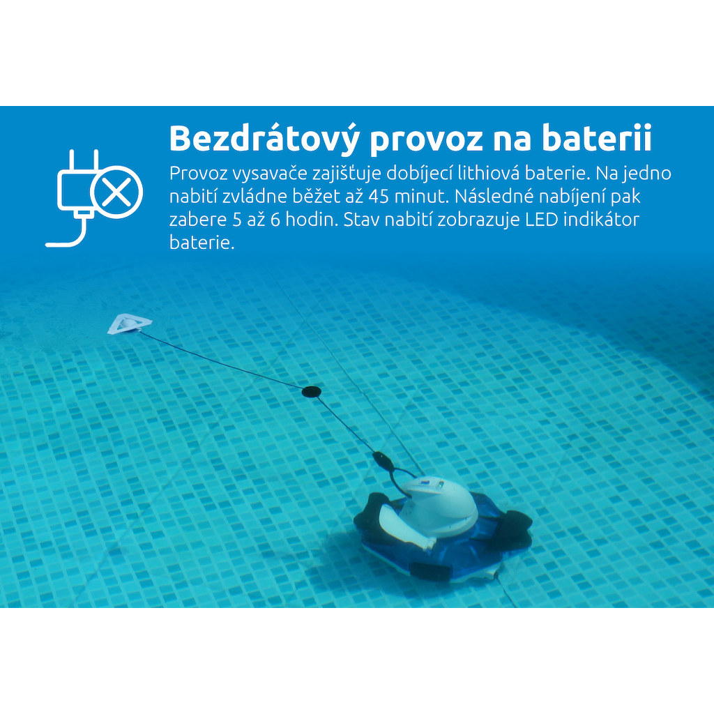 Medence porszívó Marimex ProStar Vac XP17 Aku Előnézet 