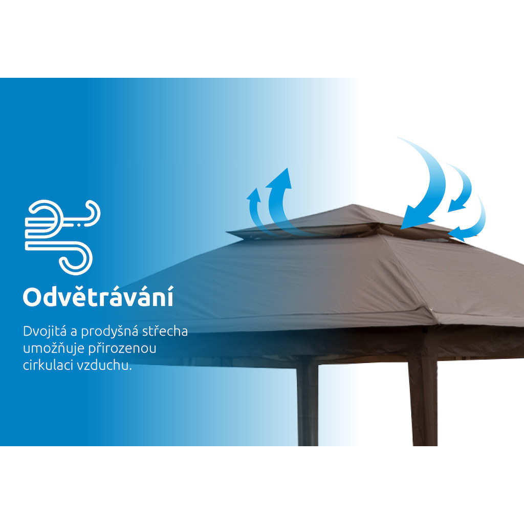 Kerti pavilon Marimex Vista Előnézet 