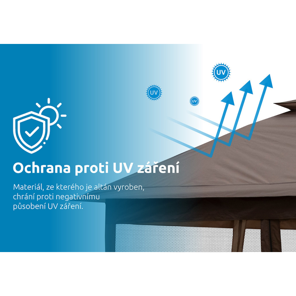 Kerti pavilon Marimex Vista Előnézet 