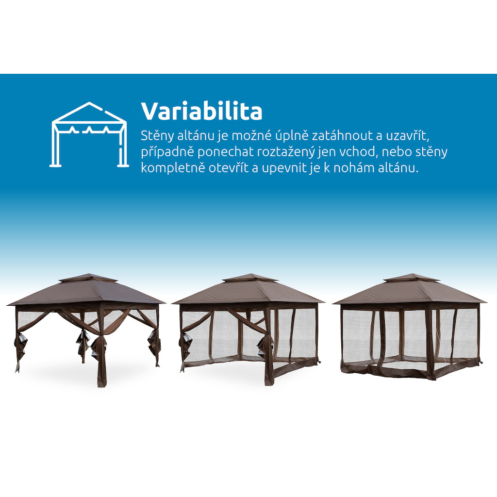 Kerti pavilon Marimex Vista Előnézet 