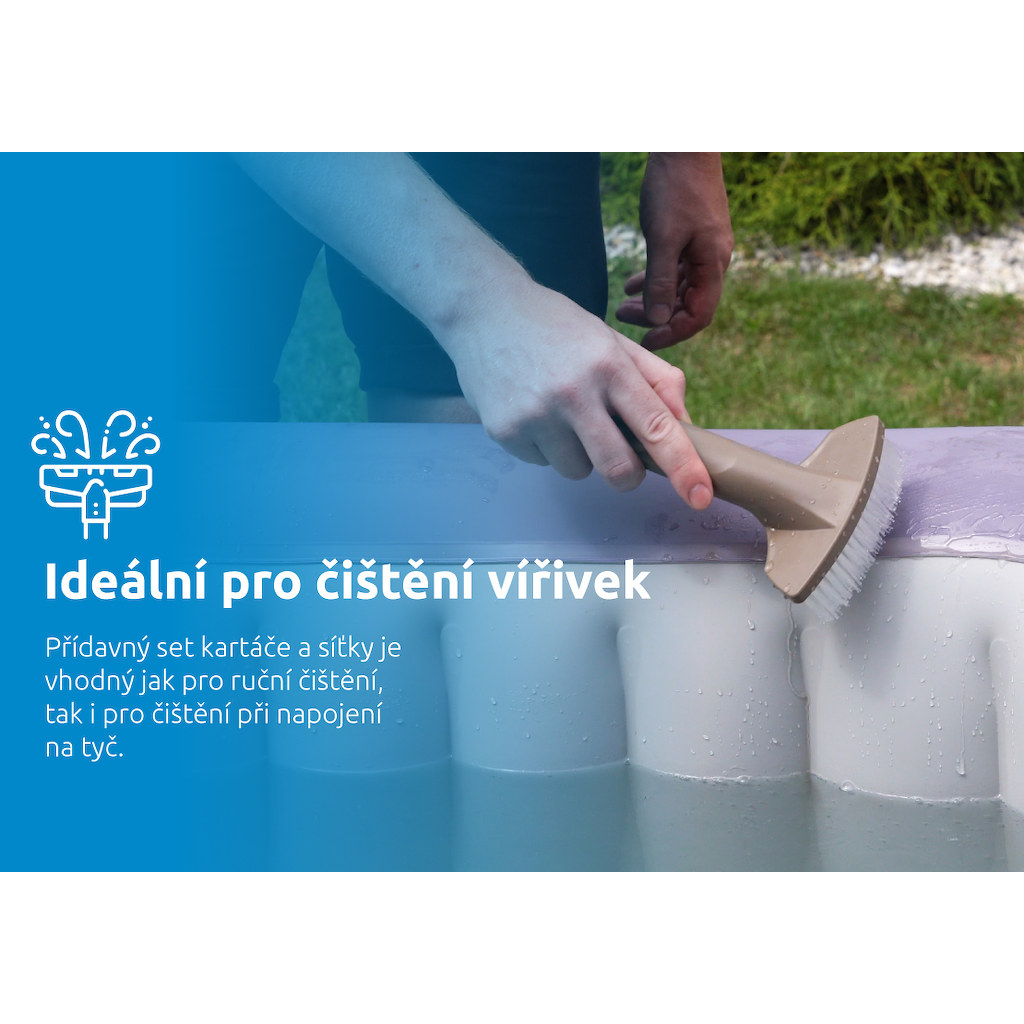 Porszívó pezsgőfürdőhöz ProSpa Vac MW02 Aku szett Előnézet 