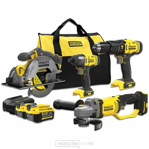 Combo szerszámkészlet V20 18V 2x4,0Ah Stanley FatMax SFMCK469M2