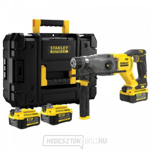 Akkumulátoros kombinált kalapács V20 18V 2x4,0Ah Stanley FatMax SFMCH900M22 Akkumulátoros kombinált kalapács V20 18V 2x4,0Ah Stanley FatMax SFMCH900M22 gallery main image