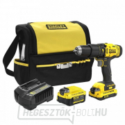 Akkumulátoros ütvefúró V20 18V 1x4,0Ah 1x2,0Ah Stanley FatMax SFMCD711DMA Akkumulátoros ütvefúró V20 18V 1x4,0Ah 1x2,0Ah Stanley FatMax SFMCD711DMA gallery main image