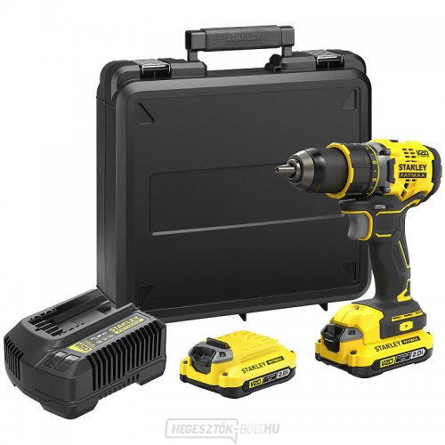 Akkus fúrógép V20 18V 2x2,0Ah Stanley FatMax SFMCD720D2K