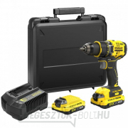 Akkus fúrógép V20 18V 2x2,0Ah Stanley FatMax SFMCD720D2K Akkus fúrógép V20 18V 2x2,0Ah Stanley FatMax SFMCD720D2K gallery main image