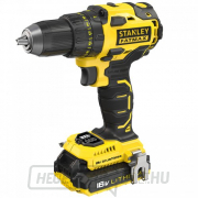 18V 2x2,0Ah Stanley FatMax FMC607D2 akkumulátoros kétsebességes fúrógép 18V 2x2,0 Ah Előnézet 