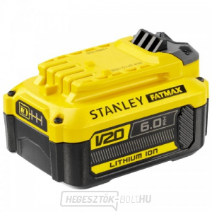 Akkumulátor V20 18V 18V 6,0Ah Stanley FatMax SFMCB206