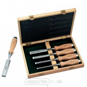 5 darabos Bailey vésőkészlet fa nyéllel 6, 10, 15, 20 és 25 mm Stanley 2-16-217 5 darabos Bailey vésőkészlet fa nyéllel 6, 10, 15, 20 és 25 mm Stanley 2-16-217 gallery main image